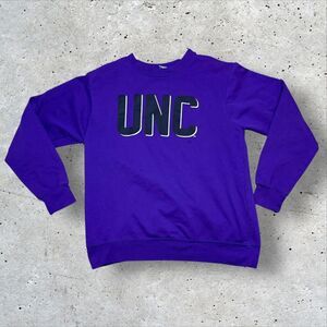 UNC Bears Purple Crewneck Sweatshirt Adult Large University of Northern Colorado